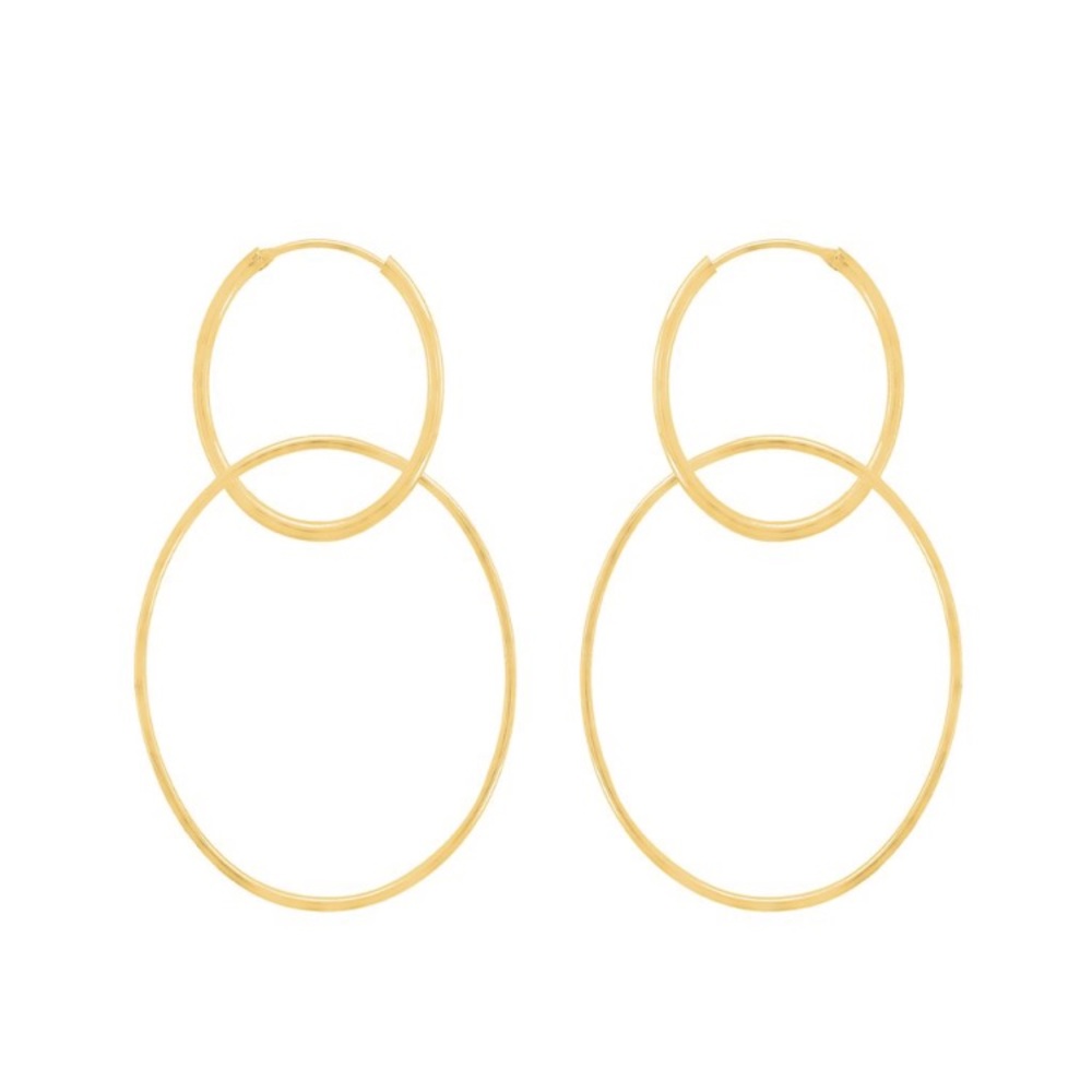 Double Hoop Earrings
